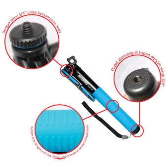 ATTANTA SMP-33 for Action Camera - Hitam