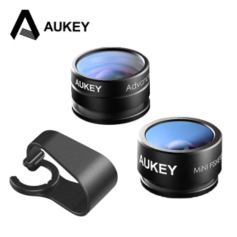 AUKEY PL-A2 Optic IPhone Lens 160 Fisheye Lens 20x Macro