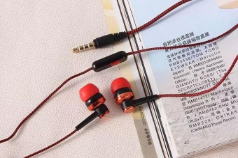 Gambar Bass Stereo In Ear Earphone Headphone Headset Earbuds 3.5mm RD  intl