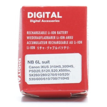 Gambar Baterai Kamera Digital Canon DV NB 6Lsuit