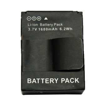 Gambar Baterai Kamera GoPro HD Hero3+ Hero3 1680 mAh Rechargeable battery
