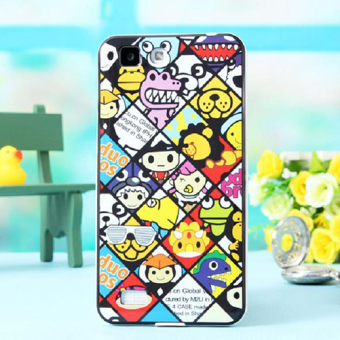 Gambar Bbk x5l vivox5l silikon kartun beberapa penuh shell telepon set ponsel