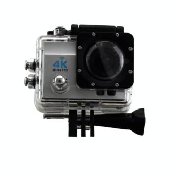 Bcare Action Camera - B-Cam X-3 WiFi - 16MP - Ultra HD 4K - Sony Sensor - Waterproof 30m 2 Inch - Silver  