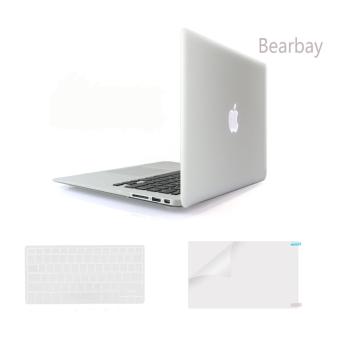 Gambar Bearbay 3 in 1 Apple Macbook Air 13 inch Soft Touch Plastic Hard Case Cover for Apple MacBook Air 13.3\