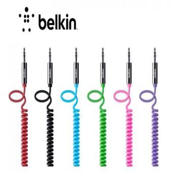 Belkin Aux Cable Mixit Coiled Cable For Handphone Kabel Belkin UtkHP Apple Android Xiaomi Lenovo Asus