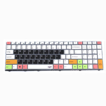 Gambar Black hawk m510a m511 notebook keyboard komputer debu penutup tahan air
