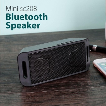 Gambar Bluetooth Speaker Subwoofer TF USB AUX Music Player untuk ponsel PC