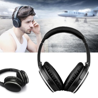 Gambar Bluetooth Wireless Noise Cancelling Reduction Active Headphone Stereo Headset   intl