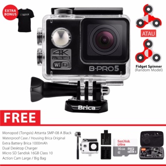 BRICA B-PRO 5 AE Mark II (AE2) 4K WIFI Action Camera Combo