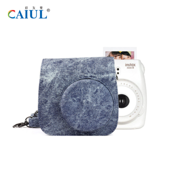 Gambar CAIUL mini8 denim pelindung kamera set kamera tas