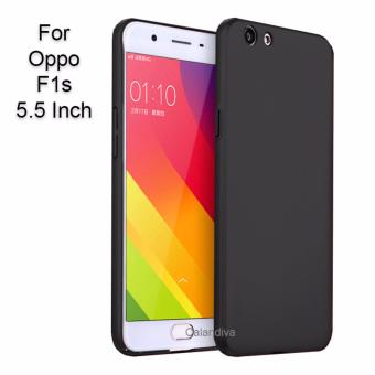 Gambar Calandiva 360 Degree Protection Slim HardCase for Oppo F1s   A59   A59S 5.5 Inch   Black