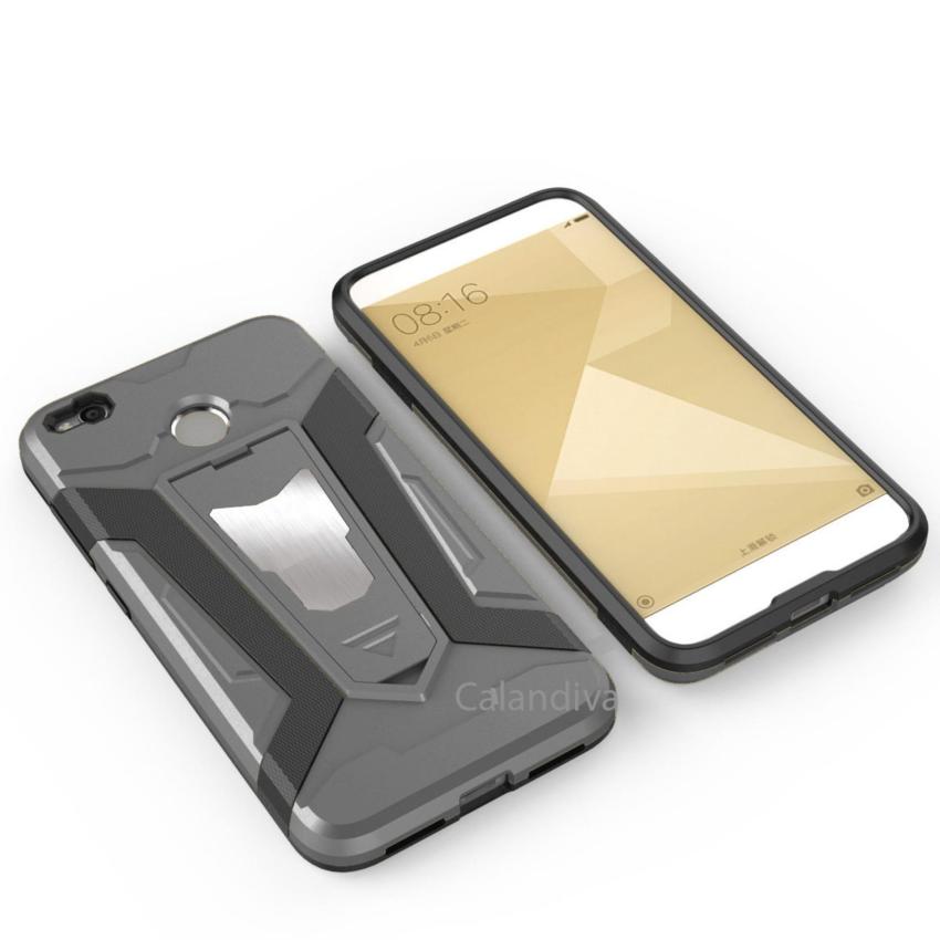 Calandiva Transformer Kickstand Slim Armor Hardcase for Xiaomi Redmi 4X / Redmi 4X .