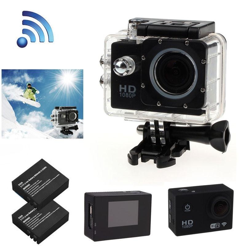 Camcorder Kamera Aksi Video DV 1080 P HD Olahraga Kedap Air WIFI SJ4000-Intl