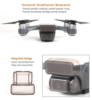 Camera Front 3D Sensor Screen Cover Protective Case Shell for DJISPARK RC Drone - intl
