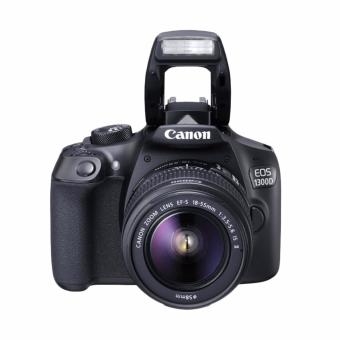 Canon - 1300D 18-55 Is - Hitam  