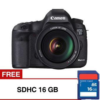 Canon EOS 5D Mark III 24 - 105mm + Gratis 16GB SDHC  