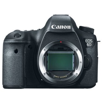 Canon EOS 6D Body Only WiFi GPS - Hitam  
