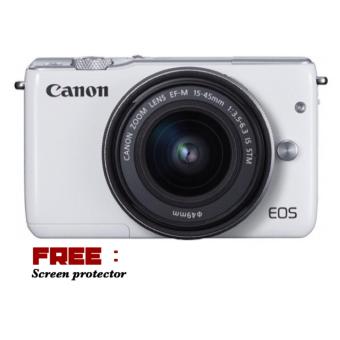 Canon EOS M10 Kit 15-45MM IS STM - White  