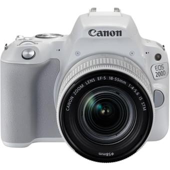 Canon Kamera DSLR EOS 200D Kit 18-55mm IS STM + Free LCD Screen Guard  