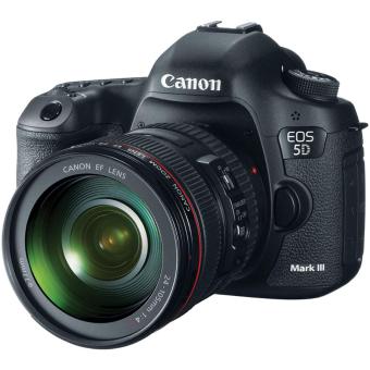 Canon Kamera DSLR EOS 5D Mark III Kit 24-105mm IS USM + Free LCD Screen Guard  