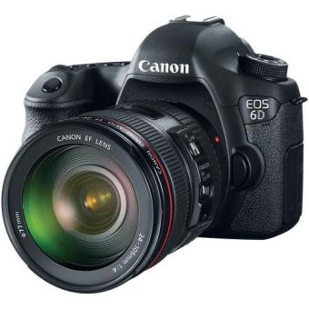 Canon Kamera DSLR EOS 6D Kit 24-105mm IS USM + Free LCD Screen Guard  