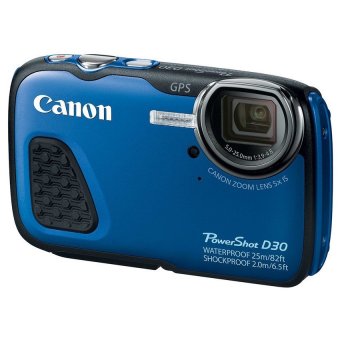 Gambar Canon PowerShot D30   Waterpfroof Camera   12.1MP   Biru