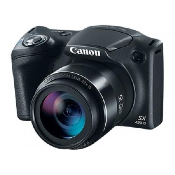 Canon PowerShot SX420 IS (Black) with 42x Optical Zoom and Built-In Wi-Fi - intl  