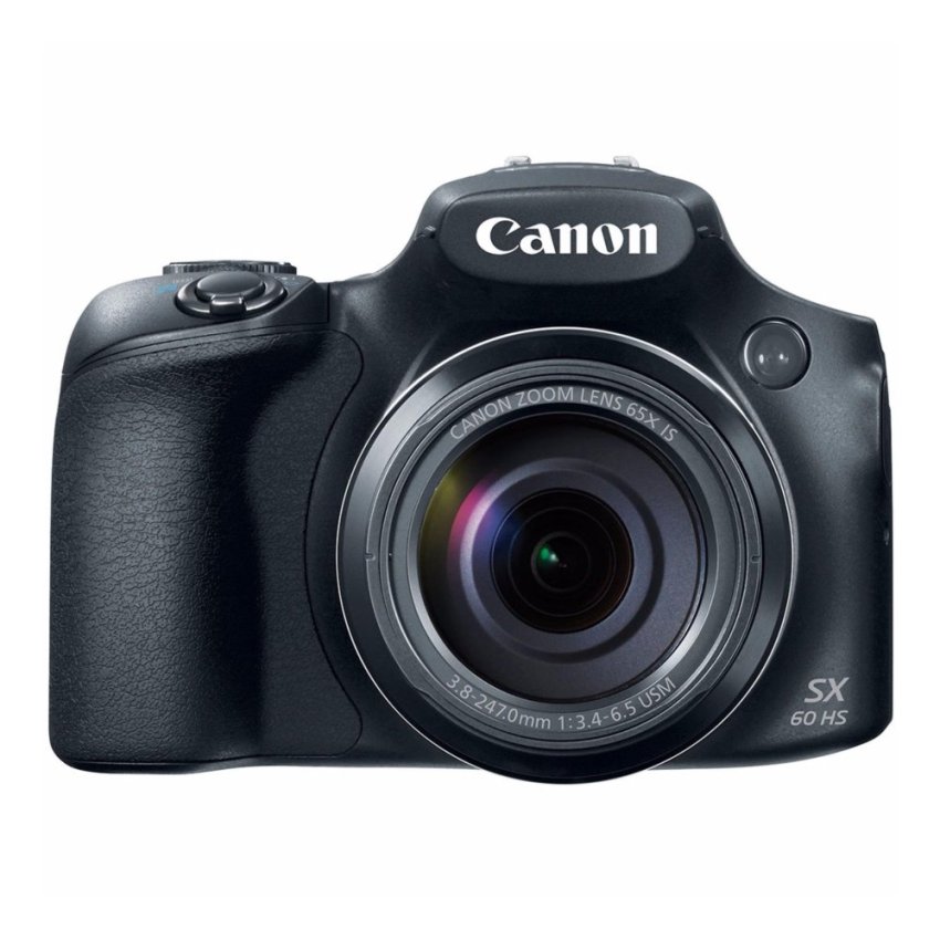 Canon Powershot SX60 HS 16.1MP Digital Camera 65x Optical Zoom Lens 3-inch LCD Tilt Screen [Black] - intl  