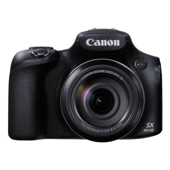 Canon PowerShot SX60 HS Digital Camera - Hitam  