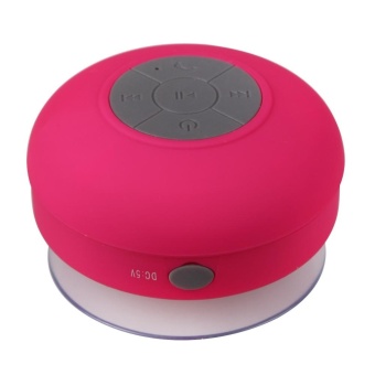 Gambar Car Waterproof Bluetooth Wireless Speaker Handsfree Music Suction Rose   intl