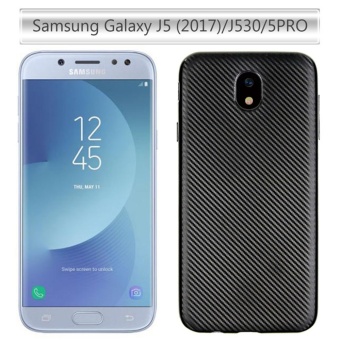 Gambar Carbon fiber imitation metal super soft silicone Case For Samsung Galaxy J5 (2017) J530   intl