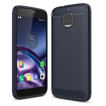 Carbon Rugged Armor Cover Case for Motorola Moto G5s Plus (Moto G6 Plus) - intl  