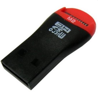 Gambar Card Reader Mobile Mate Micro SD Memory Card Reader   Hitam