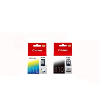 Gambar Cartridge canon PG 810 Black dan CL 811 Color