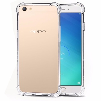 Gambar Case Anti Shock   Anti Crack Elegant Softcase for Oppo F3   Clear