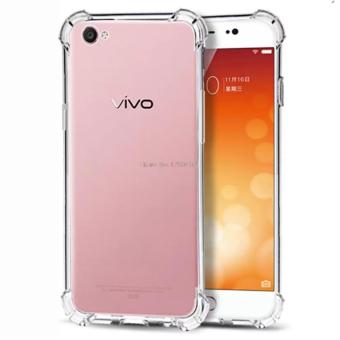 Gambar Case Anti Shock   Anti Crack Elegant Softcase for Vivo V5 Plus   White Clear