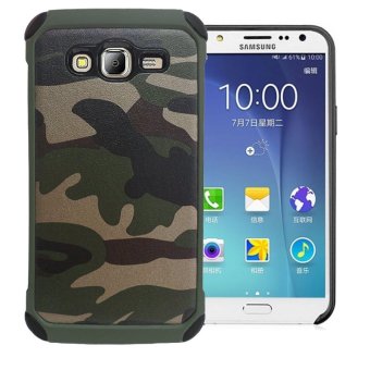 Gambar Case Army Protection Case untuk Samsung Galaxy J1 Ace   Green Army