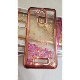 Gambar Case Chanel Fashion Soft Water Glitter Case for Asus Zenfone 3 max  Rose Gold