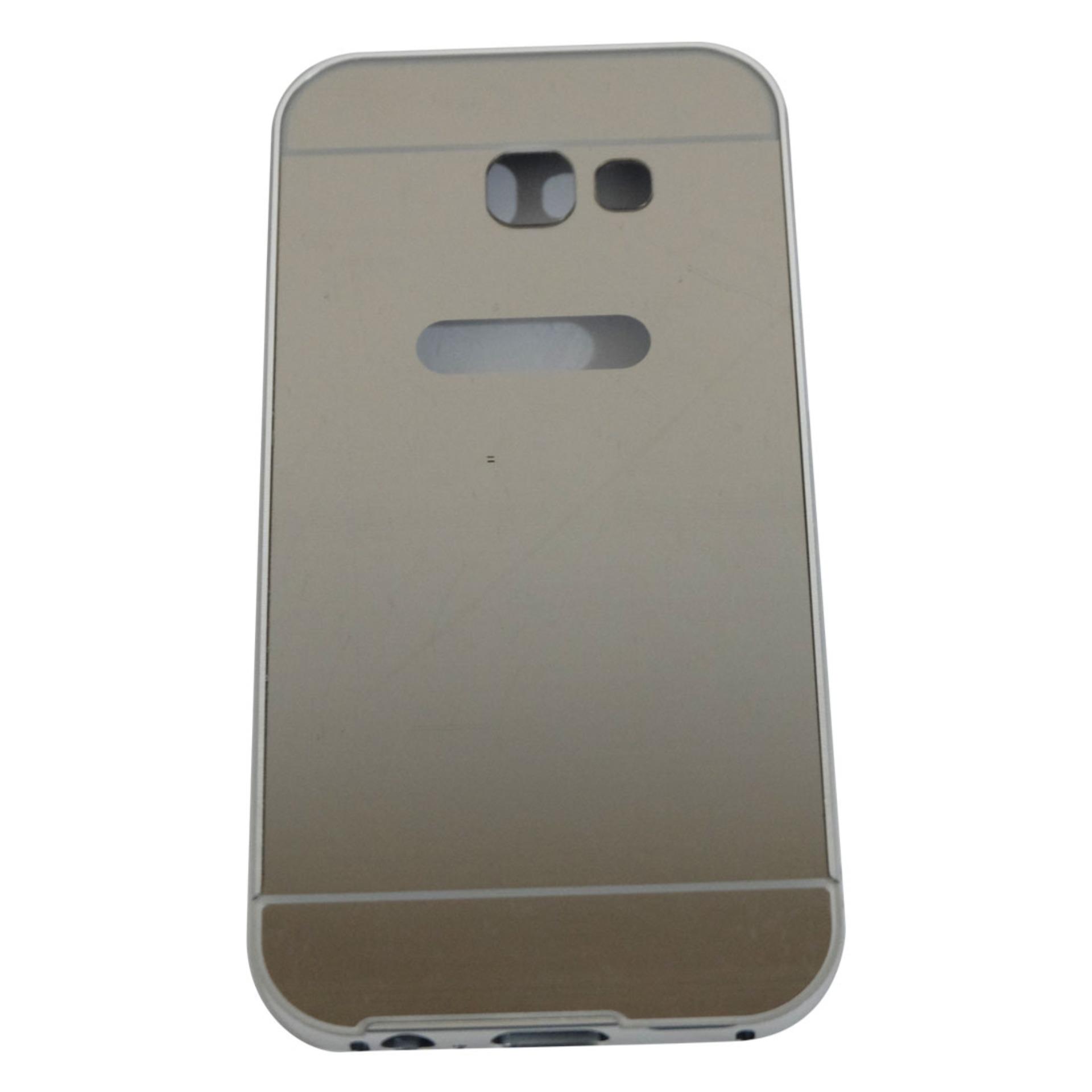 Sfor Samsung Galaxy A5 2017 Tempered Glass Nillkin Amazing H Screen Case For Samsung Galaxy A5 2017 A520 Bumper Sleding Mirror BumperBesi Kaca