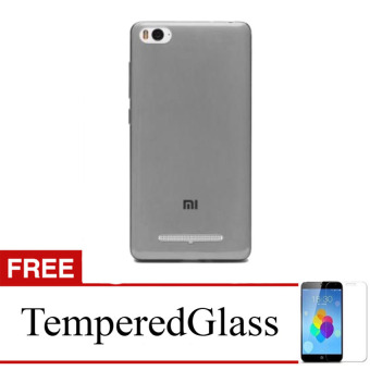 Gambar Case for Xiaomi Redmi 1S   Abu abu + Gratis Tempered Glass   Ultra Thin Soft Case