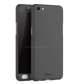 Gambar Case Front Back 360 Degree Full Protection for Oppo F1s   A59   Grey + Tempered Glass