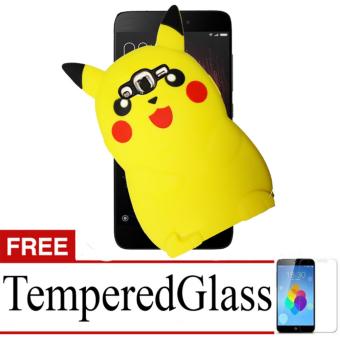 Gambar Case jelly pikachu for Samsung Galaxy Grand Prime + Free TemperedGlass   Yellow