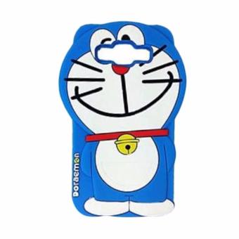 Gambar Case Kartun Doraemon 3D Softcase Casing for Samsung Galaxy J5 2016 J510   Biru