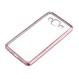 Gambar Case Shining Chrome for Samsung Galaxy A5 2015 Soft Case   List Pink