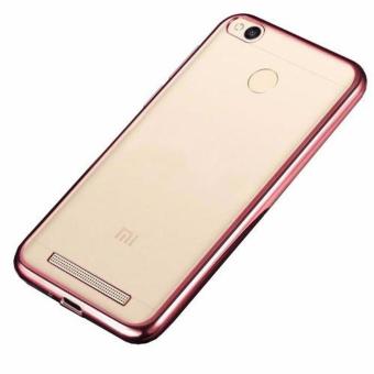 Gambar Case Shining Chrome Softcase Lenovo A7700   Rose Gold