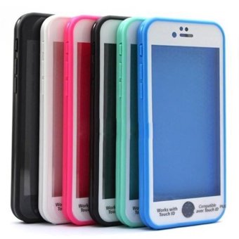 Gambar Case Slim Waterproof Case Full Body Protection For Iphone 6 6S Hitam