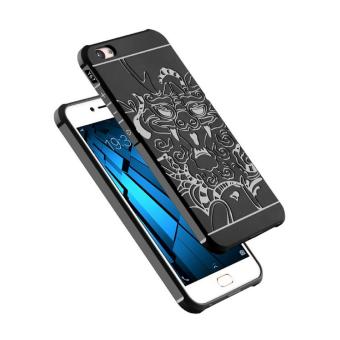 Gambar Case TPU Dragon Back Cover Silikon Original for VIVO V5   Y67  Black