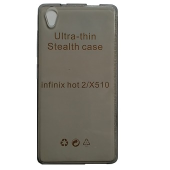 Gambar Case Ultra Thin For Infinix Hot 2 X510 Soft Jelly   Abu abu