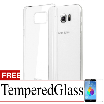 Gambar Case Ultrahin for Samsung Galaxy Note 5  Clear + Gratis Tempered Glass