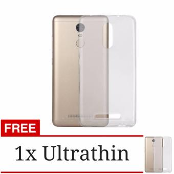 Gambar Case Ultrathin Aircase Jelly for Xiaomi Redmi 4   Clear Beli 1Gratis 1